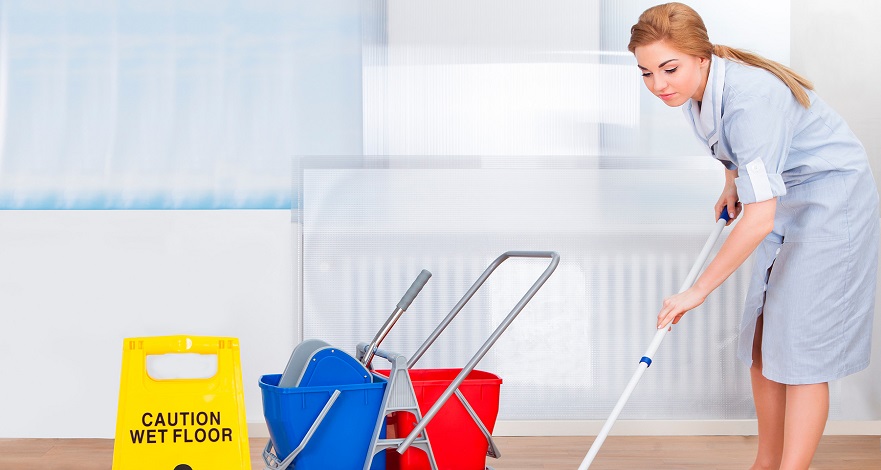 Почистване на жилищни входове